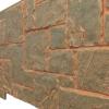 imageEkena Millwork 49quotW x 24 12quotH x 1 14quotD Castle Rock Stacked Stone StoneWall Faux Stone Siding Panel Canyon BrownIron Mill