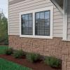 imageEkena Millwork 49quotW x 24 12quotH x 1 14quotD Castle Rock Stacked Stone StoneWall Faux Stone Siding Panel Canyon BrownNorth Hill