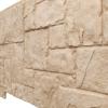 imageEkena Millwork 49quotW x 24 12quotH x 1 14quotD Castle Rock Stacked Stone StoneWall Faux Stone Siding Panel Canyon BrownOcean Floor