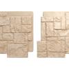 imageEkena Millwork 49quotW x 24 12quotH x 1 14quotD Castle Rock Stacked Stone StoneWall Faux Stone Siding Panel Canyon BrownOcean Floor