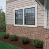 imageEkena Millwork 49quotW x 24 12quotH x 1 14quotD Castle Rock Stacked Stone StoneWall Faux Stone Siding Panel Canyon BrownOrchard Cliff