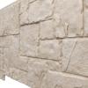 imageEkena Millwork 49quotW x 24 12quotH x 1 14quotD Castle Rock Stacked Stone StoneWall Faux Stone Siding Panel Canyon BrownSea Shell