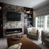 imageEkena Millwork 49quotW x 24 12quotH x 1 14quotD Castle Rock Stacked Stone StoneWall Faux Stone Siding Panel Canyon BrownSmokey Ridge