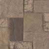 imageEkena Millwork 49quotW x 24 12quotH x 1 14quotD Castle Rock Stacked Stone StoneWall Faux Stone Siding Panel Canyon BrownSmokey Ridge