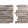 imageEkena Millwork 49quotW x 25 12quotH x 1 14quotD Acadia Ledge Stacked Stone StoneWall Faux Stone Siding Panel SandstoneBoardwalk Bay