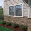 imageEkena Millwork 49quotW x 25 12quotH x 1 14quotD Acadia Ledge Stacked Stone StoneWall Faux Stone Siding Panel SandstoneCannondale