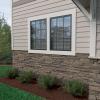 imageEkena Millwork 49quotW x 25 12quotH x 1 14quotD Acadia Ledge Stacked Stone StoneWall Faux Stone Siding Panel SandstoneCascade River