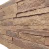 imageEkena Millwork 49quotW x 25 12quotH x 1 14quotD Acadia Ledge Stacked Stone StoneWall Faux Stone Siding Panel SandstoneFall Bank