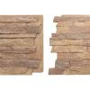 imageEkena Millwork 49quotW x 25 12quotH x 1 14quotD Acadia Ledge Stacked Stone StoneWall Faux Stone Siding Panel SandstoneFall Bank