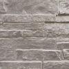imageEkena Millwork 49quotW x 25 12quotH x 1 14quotD Acadia Ledge Stacked Stone StoneWall Faux Stone Siding Panel SandstoneGrey Granite
