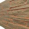 imageEkena Millwork 49quotW x 25 12quotH x 1 14quotD Acadia Ledge Stacked Stone StoneWall Faux Stone Siding Panel SandstoneIron Mill