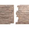 imageEkena Millwork 49quotW x 25 12quotH x 1 14quotD Acadia Ledge Stacked Stone StoneWall Faux Stone Siding Panel SandstoneMount Vernon