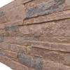 imageEkena Millwork 49quotW x 25 12quotH x 1 14quotD Acadia Ledge Stacked Stone StoneWall Faux Stone Siding Panel SandstoneOrchard Cliff