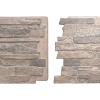 imageEkena Millwork 49quotW x 25 12quotH x 1 14quotD Acadia Ledge Stacked Stone StoneWall Faux Stone Siding Panel SandstonePolermo