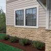 imageEkena Millwork 49quotW x 25 12quotH x 1 14quotD Acadia Ledge Stacked Stone StoneWall Faux Stone Siding Panel SandstoneSandstone