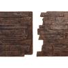 imageEkena Millwork 49quotW x 25 12quotH x 1 14quotD Acadia Ledge Stacked Stone StoneWall Faux Stone Siding Panel SandstoneSequoia Valley