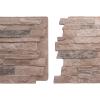 imageEkena Millwork 49quotW x 25 12quotH x 1 14quotD Acadia Ledge Stacked Stone StoneWall Faux Stone Siding Panel SandstoneShasta