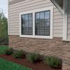 imageEkena Millwork 49quotW x 25 12quotH x 1 14quotD Acadia Ledge Stacked Stone StoneWall Faux Stone Siding Panel SandstoneShasta