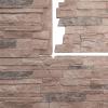 imageEkena Millwork 49quotW x 25 12quotH x 1 14quotD Acadia Ledge Stacked Stone StoneWall Faux Stone Siding Panel SandstoneShasta