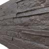 imageEkena Millwork 49quotW x 25 12quotH x 1 14quotD Acadia Ledge Stacked Stone StoneWall Faux Stone Siding Panel SandstoneSlate Gray