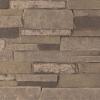 imageEkena Millwork 49quotW x 25 12quotH x 1 14quotD Acadia Ledge Stacked Stone StoneWall Faux Stone Siding Panel SandstoneSmokey Ridge