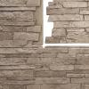 imageEkena Millwork 49quotW x 25 12quotH x 1 14quotD Acadia Ledge Stacked Stone StoneWall Faux Stone Siding Panel SandstoneSoft Ash