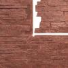 imageEkena Millwork 49quotW x 25 12quotH x 1 14quotD Acadia Ledge Stacked Stone StoneWall Faux Stone Siding Panel SandstoneSun Valley