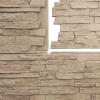 imageEkena Millwork 49quotW x 25 12quotH x 1 14quotD Acadia Ledge Stacked Stone StoneWall Faux Stone Siding Panel SandstoneValley Spring