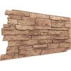 imageEkena Millwork 49quotW x 25 12quotH x 1 14quotD Acadia Ledge Stacked Stone StoneWall Faux Stone Siding Panel SandstoneWheat Field