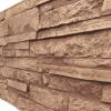 imageEkena Millwork 49quotW x 25 12quotH x 1 14quotD Acadia Ledge Stacked Stone StoneWall Faux Stone Siding Panel SandstoneWheat Field