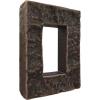 imageEkena Millwork 4quotW x 3quotD x 7 78quotH Universal Electrical Cover for StoneWall Faux Stone Siding Panels Canyon BrownAlder Creek