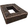 imageEkena Millwork 4quotW x 3quotD x 7 78quotH Universal Electrical Cover for StoneWall Faux Stone Siding Panels Canyon BrownAlder Creek