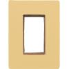 imageEkena Millwork 4quotW x 3quotD x 7 78quotH Universal Electrical Cover for StoneWall Faux Stone Siding Panels Canyon BrownYork Town