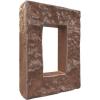 imageEkena Millwork 4quotW x 3quotD x 7 78quotH Universal Electrical Cover for StoneWall Faux Stone Siding Panels Canyon BrownYork Town