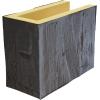 imageEkena Millwork 6quot H x 6quot D x 36quot W Hand Hewn Faux Wood Fireplace Mantel Kit w Alamo Corbels Aged Cedar