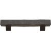 imageEkena Millwork 6quot H x 6quot D x 36quot W Hand Hewn Faux Wood Fireplace Mantel Kit w Breckinridge Corbels Aged Cedar