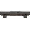 imageEkena Millwork 6quot H x 6quot D x 36quot W Pecky Cypress Faux Wood Fireplace Mantel Kit w Alamo Corbels Aged Cedar