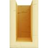 imageEkena Millwork 6quot H x 6quot D x 36quot W Pecky Cypress Faux Wood Fireplace Mantel Kit w Alamo Corbels Aged Cedar