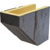 imageEkena Millwork 6quot H x 6quot D x 36quot W Pecky Cypress Faux Wood Fireplace Mantel Kit w Ashford Corbels Aged Cedar