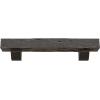 imageEkena Millwork 6quot H x 6quot D x 36quot W Pecky Cypress Faux Wood Fireplace Mantel Kit w Ashford Corbels Aged Cedar