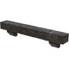 imageEkena Millwork 6quot H x 6quot D x 36quot W Pecky Cypress Faux Wood Fireplace Mantel Kit w Ashford Corbels Aged Cedar