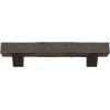 imageEkena Millwork 6quot H x 6quot D x 36quot W Pecky Cypress Faux Wood Fireplace Mantel Kit w Breckinridge Corbels Aged Cedar