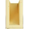 imageEkena Millwork 6quot H x 6quot D x 36quot W Pecky Cypress Faux Wood Fireplace Mantel Kit w Breckinridge Corbels Aged Cedar