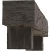 imageEkena Millwork 6quot H x 6quot D x 36quot W Riverwood Faux Wood Fireplace Mantel Kit wAlamo Corbels Aged Cedar