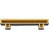 imageEkena Millwork 6quot H x 6quot D x 36quot W Rough Cedar Faux Wood Fireplace Mantel Kit w Alamo Corbels Aged Cedar