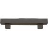 imageEkena Millwork 6quot H x 6quot D x 36quot W Rough Cedar Faux Wood Fireplace Mantel Kit w Alamo Corbels Aged Cedar