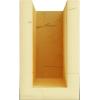 imageEkena Millwork 6quot H x 6quot D x 36quot W Rough Cedar Faux Wood Fireplace Mantel Kit w Alamo Corbels Aged Cedar