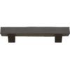 imageEkena Millwork 6quot H x 6quot D x 36quot W Rough Cedar Faux Wood Fireplace Mantel Kit w Breckinridge Corbels Aged Cedar