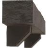 imageEkena Millwork 6quot H x 6quot D x 36quot W Rough Cedar Faux Wood Fireplace Mantel Kit wAshford Corbels Aged Cedar