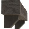 imageEkena Millwork 6quot H x 6quot D x 36quot W Rough Sawn Faux Wood Fireplace Mantel Kit w Ashford Corbels Aged Cedar